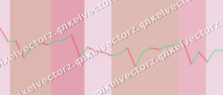 Soft pastel chart background in pale pink and pale red