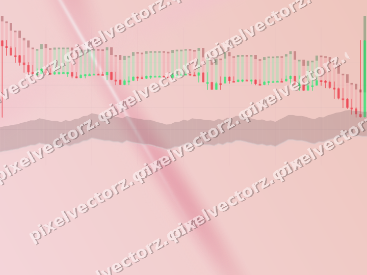 Soft pastel chart background in pink and dark lime