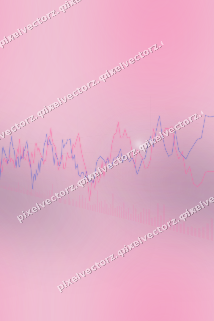 Nahtloser Pastell Diagramm Hintergrund in Rosa und Blau