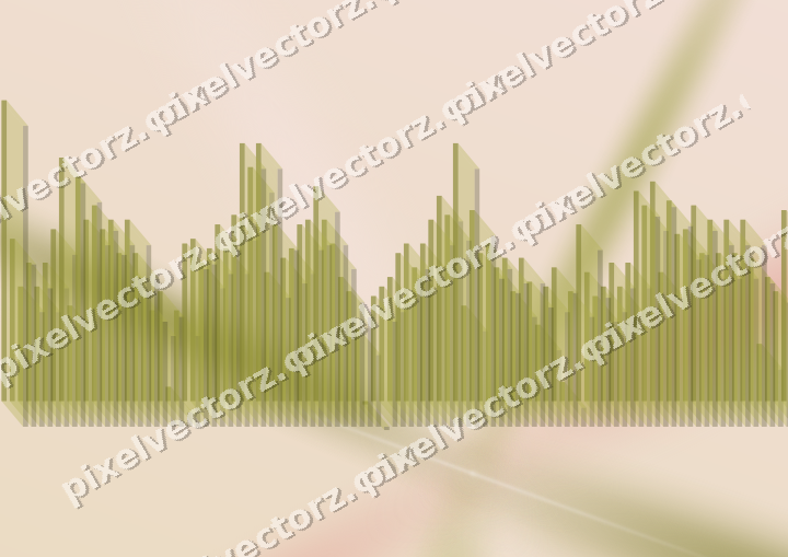 Soft pastel chart background in yellow and red