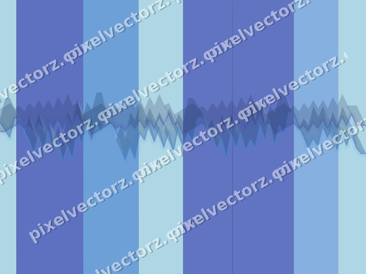 Glowing neon chart background in blue and cyan