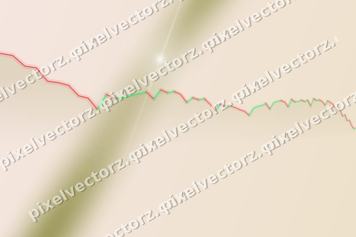 Soft pastel chart background in yellow and red