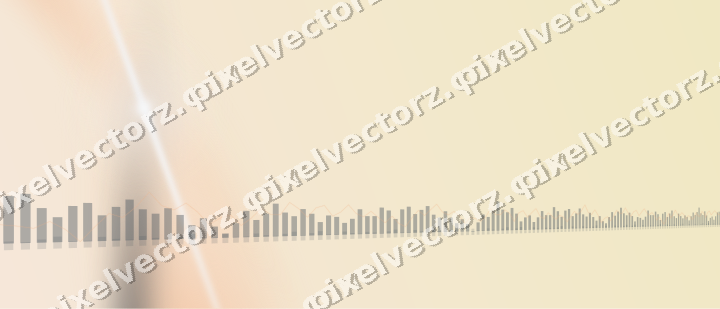 Soft pastel chart background in blue and orange