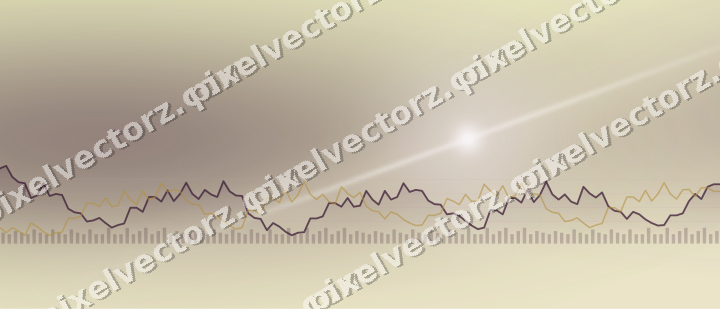Soft pastel chart background in dark magenta and amber