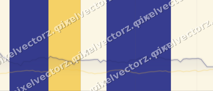 Glowing neon chart background in dark blue and amber