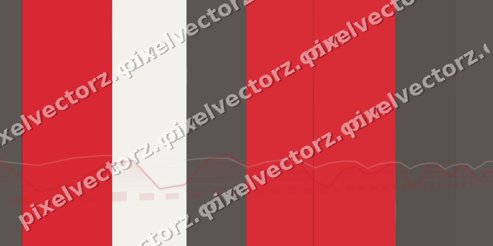 Glowing neon chart background in red and amber