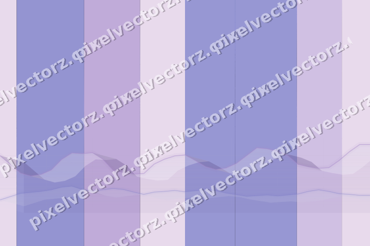 Glowing neon chart background in purple and blue