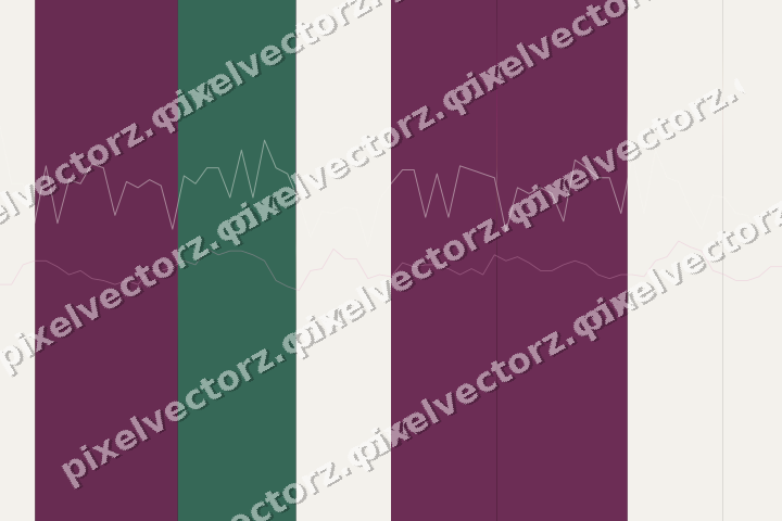 Glowing neon chart background in magenta and pink