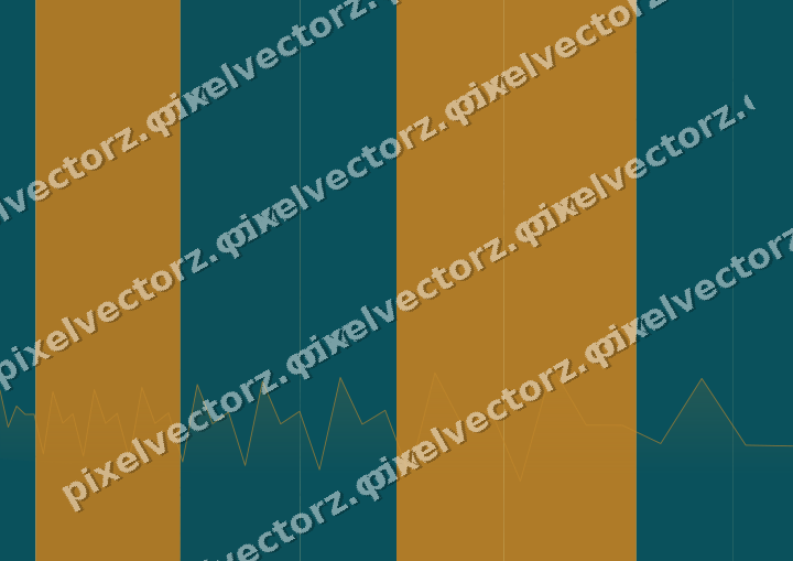 Soft pastel chart background in amber and dark teal
