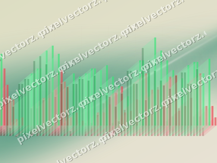 Soft pastel chart background in amber and green