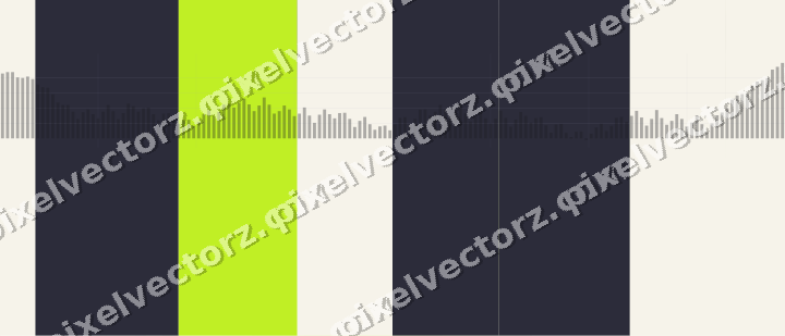 Soft pastel chart background in purple and lime