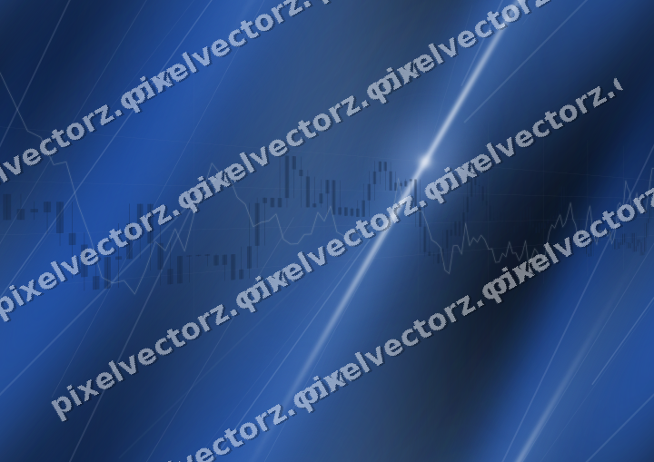 Nahtloser Neon Diagramm Hintergrund in Blau