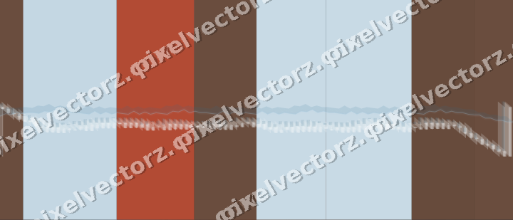 Glowing neon chart background in cyan and red
