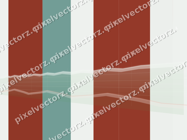 Soft pastel chart background in red and orange