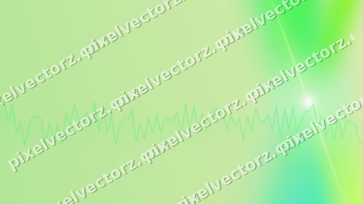 Soft pastel chart background in green and lime