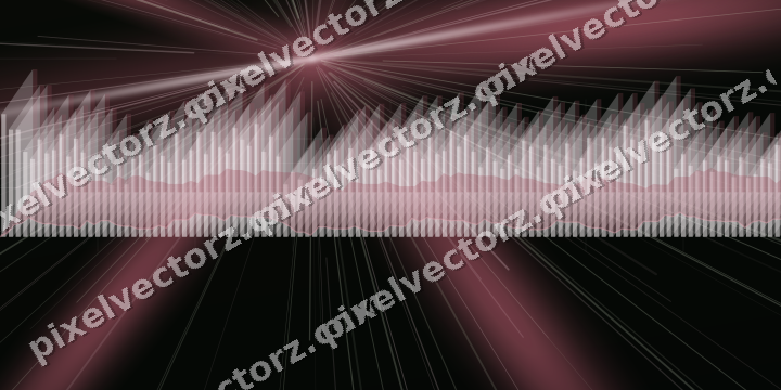 Glowing neon chart background in pink and lime