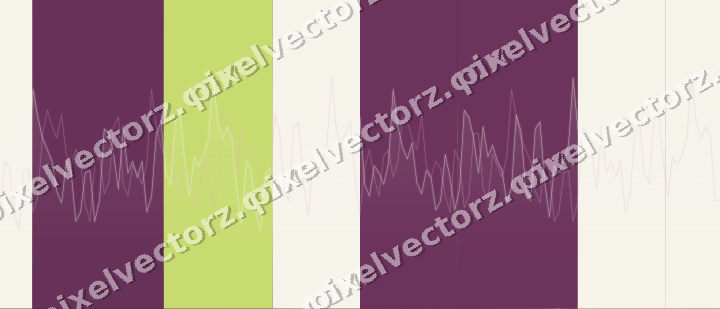 Glowing neon chart background in magenta and lime