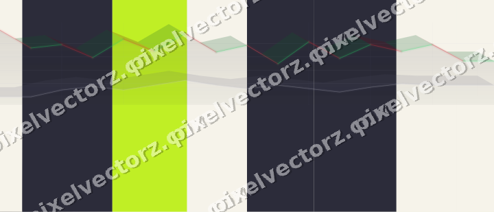 Soft pastel chart background in purple and lime