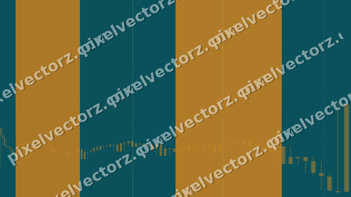 Soft pastel chart background in amber and dark teal