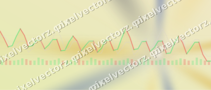 Soft pastel chart background in amber and blue