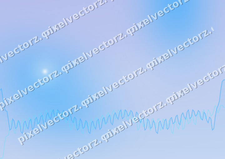 Soft pastel chart background in cyan and blue