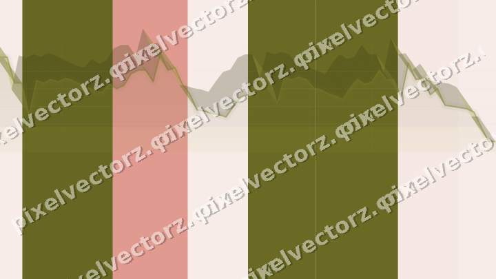 Soft pastel chart background in yellow and red