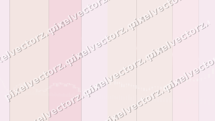 Glowing neon chart background in pink and red