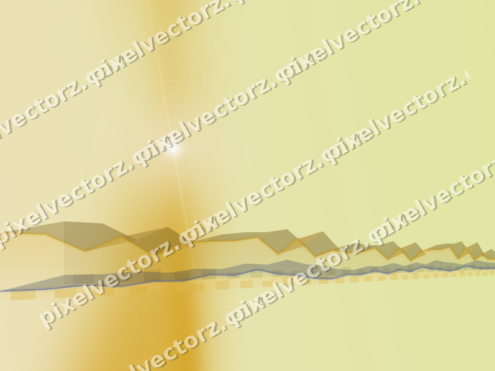 Soft pastel chart background in amber and blue