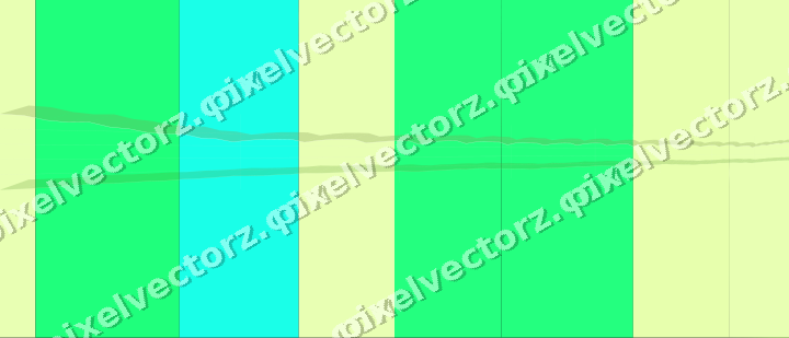 Glowing neon chart background in green and lime