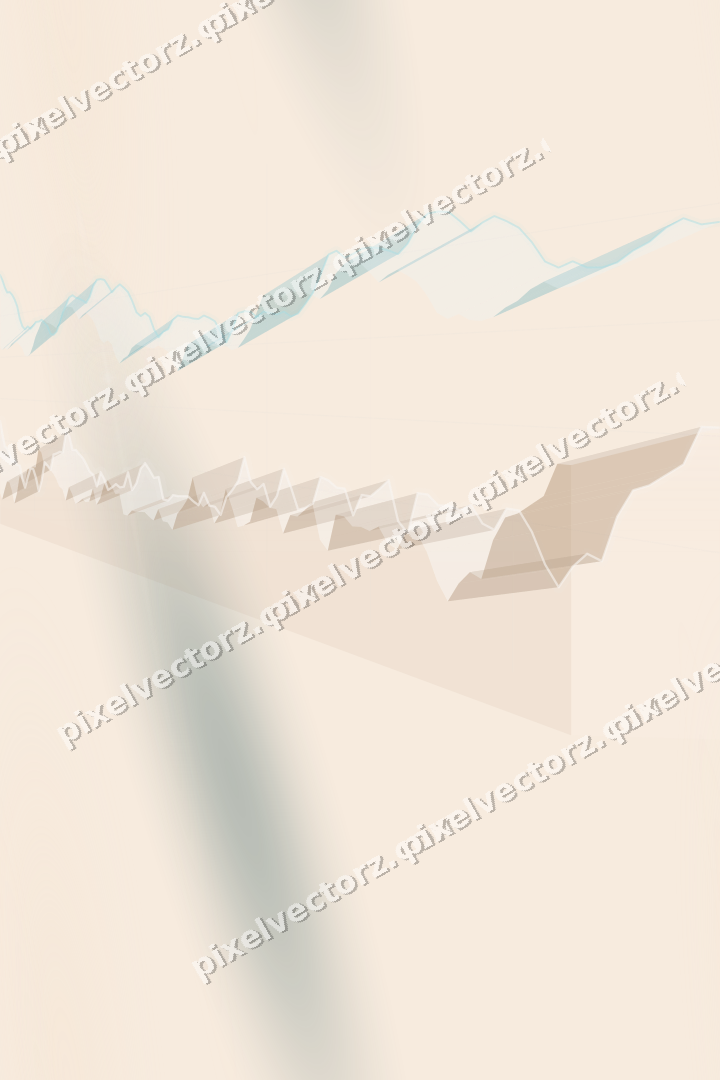 Nahtloser Pastell Diagramm Hintergrund in Dunkelpetrol und Orange