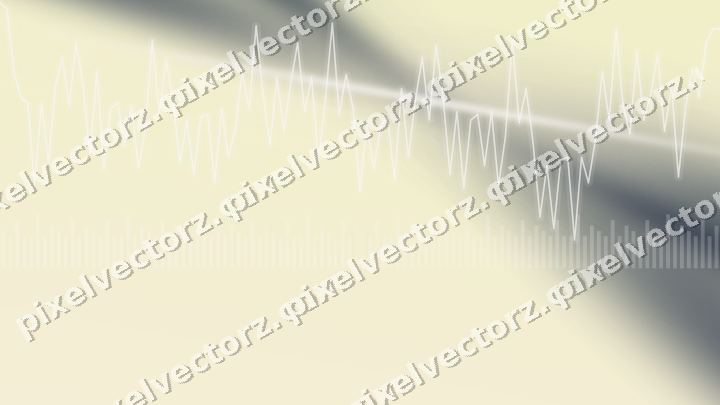 Soft pastel chart background in dark blue and amber