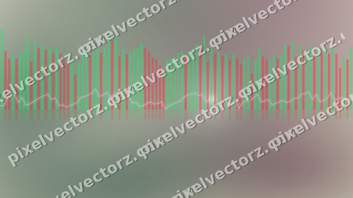 Soft pastel chart background in dark magenta and pink