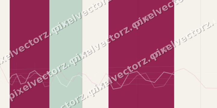 Glowing neon chart background in dark pink and green