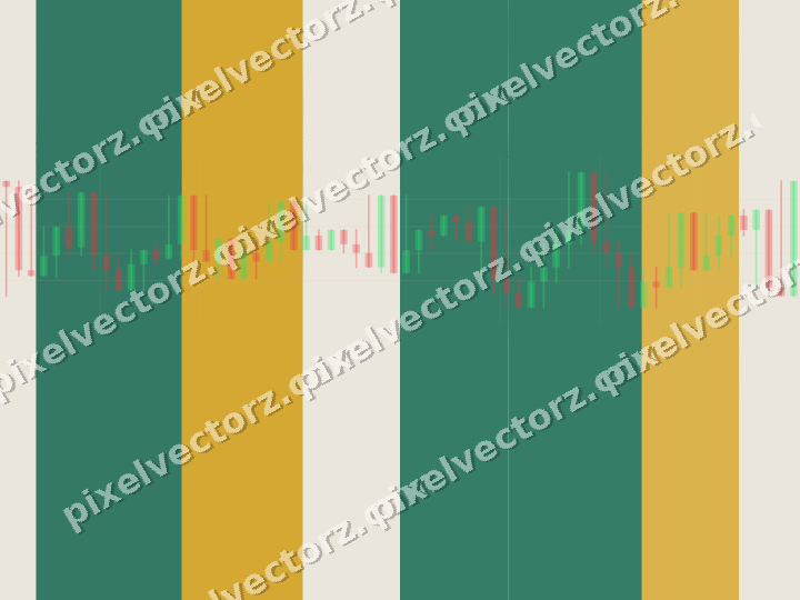 Soft pastel chart background in amber and green