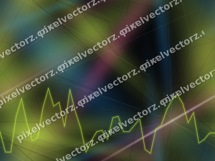 Nahtloser Neon Diagramm Hintergrund in Limette und Bernstein