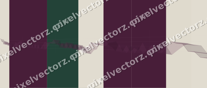 Soft pastel chart background in dark magenta and pink