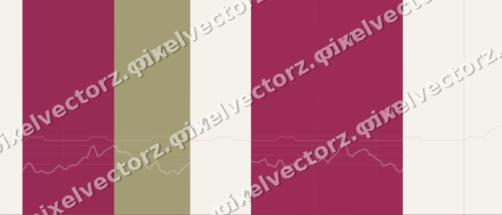 Glowing neon chart background in dark pink and yellow