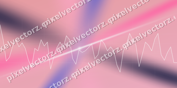 Soft pastel chart background in pink and blue