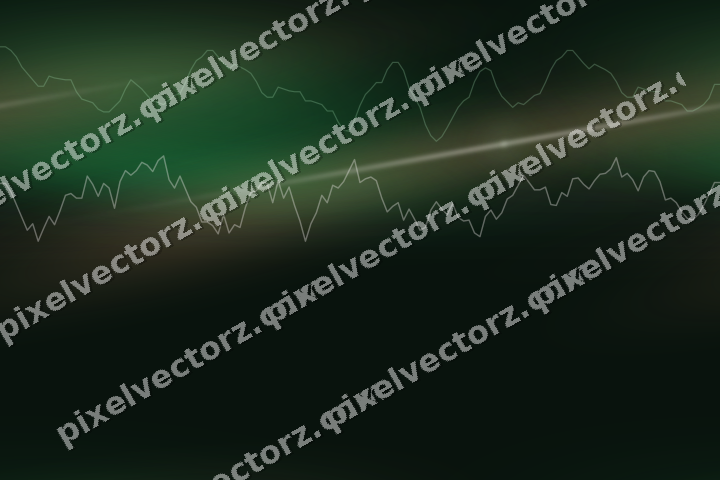 Nahtloser Neon Diagramm Hintergrund in Grün und Rot