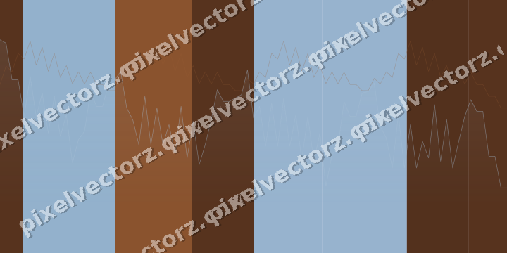 Soft pastel chart background in blue and orange
