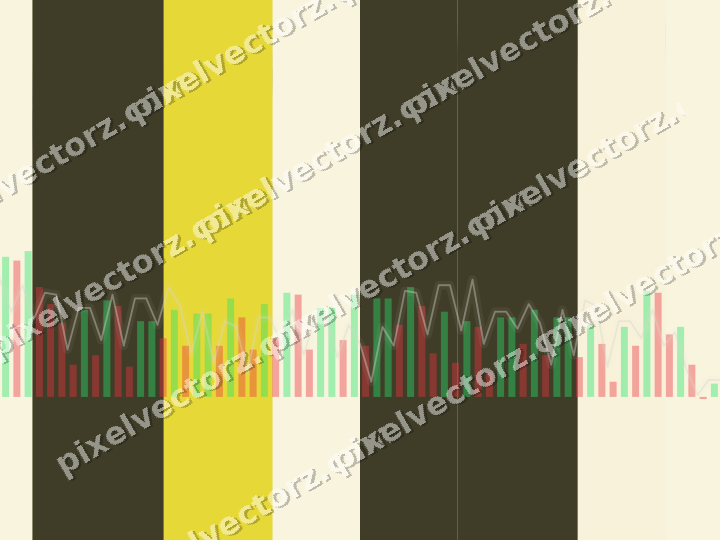 Soft pastel chart background in dark amber and yellow