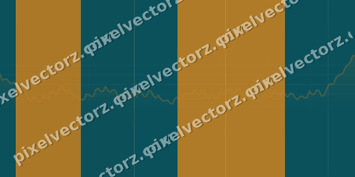 Soft pastel chart background in amber and dark teal