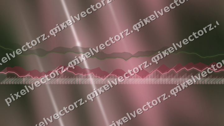 Nahtloser Neon Diagramm Hintergrund in Rosa und Dunkellimette