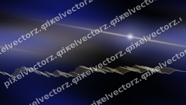 Nahtloser Neon Diagramm Hintergrund in Blau und Bernstein