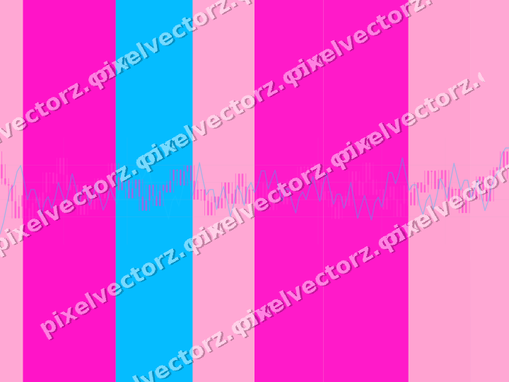 Soft pastel chart background in magenta and purple