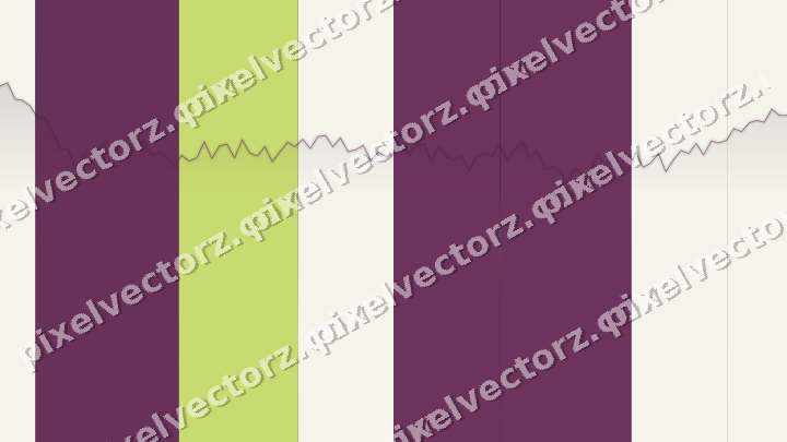 Glowing neon chart background in magenta and lime