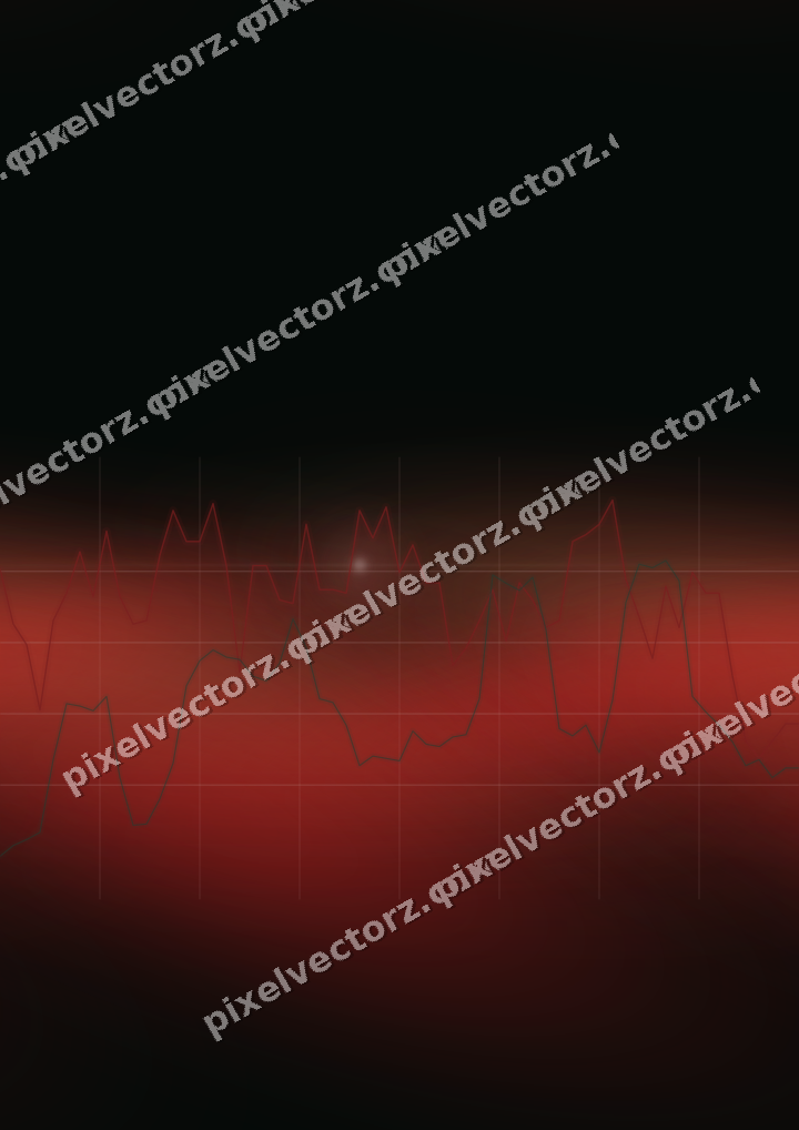 Nahtloser Neon Diagramm Hintergrund in Rot und Grün