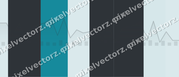 Soft pastel chart background in teal and pale cyan