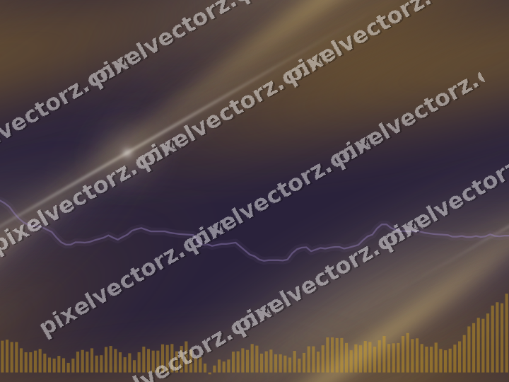 Nahtloser Neon Diagramm Hintergrund in Bernstein und Violett