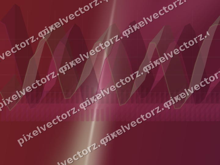 Glowing neon chart background in dark pink and yellow